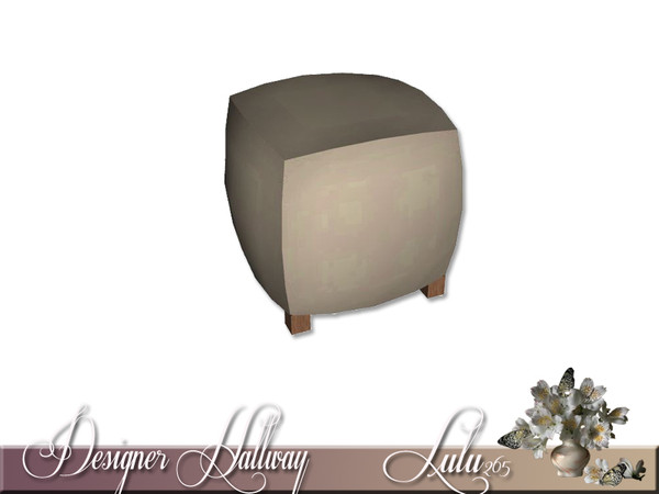Sims 3 — Designer Hallway End Table by Lulu265 — Part of the Designer Hallway Set Fully CAStable Made by Lulu265 for TSR.