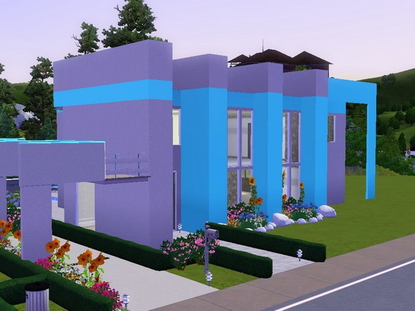 Sims 3 — Modern Blue  by nolcaldz2 — 