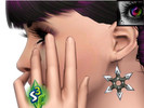 Sims 3 — Tauronas Ohrringe Itu by Taurona — Its a new mesh, all is recolorable and basegame compatible.