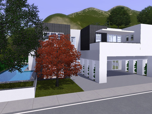 Sims 3 — Lumina by CoastalSims2 — This unique home features an open floor plan, a massive master bedroom with ensuite, a