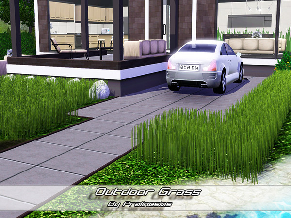 Sims 3 — Outdoor Grass by Pralinesims — By Pralinesims