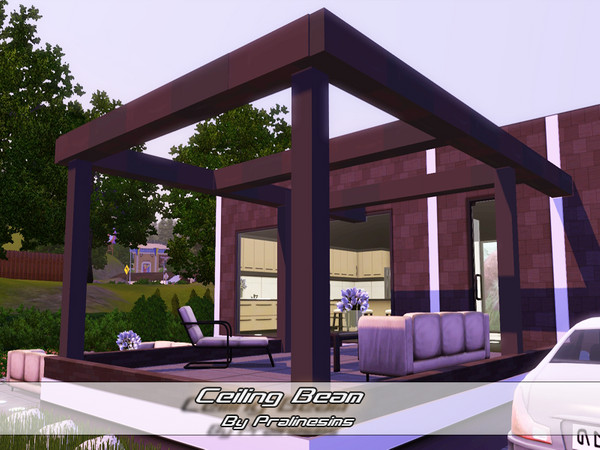 Sims 3 — Ceiling Beam  by Pralinesims — By Pralinesims