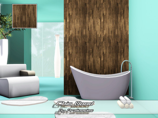 Sims 3 — Chic Wood by Pralinesims — By Pralinesims /under Wood