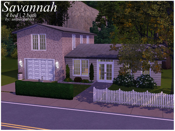 Sims 3 — Savannah by untouchables2 — Savannah is a lovely, spacious family home for 5 (or as many Sims as you'd like)!