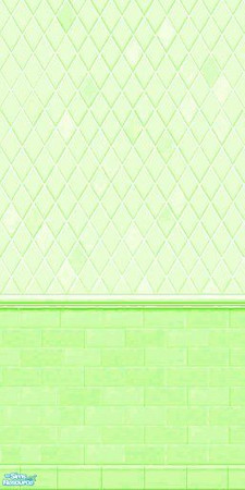 Sims 2 — Diamond Tiles - Green Diamonds.sims2pack by simonandy — Recolours of the maxis neutral diamonds tile