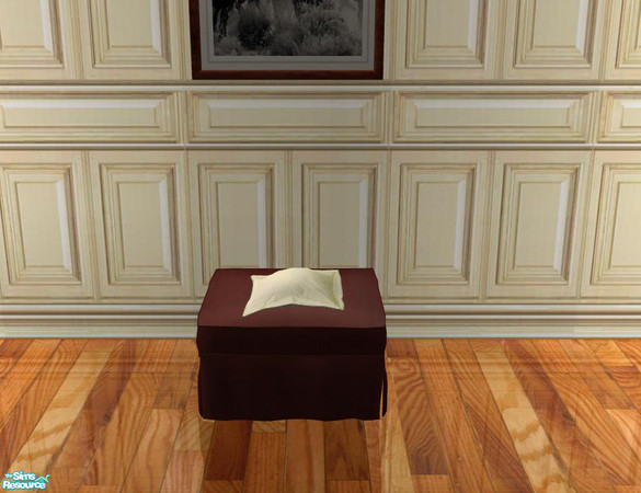 Sims 2 — PB Entry - Recolors Pillows - Pillow flat Satin white by ShinoKCR — 