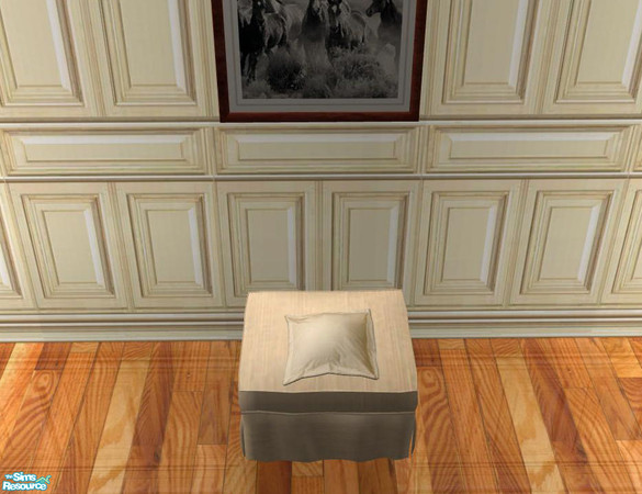 Sims 2 — PB Entry - Recolors Pillows - Pillow flat Satin cream by ShinoKCR — 