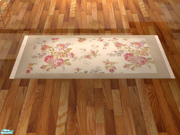 Sims 2 — PB Entry - Recolor Roses - Rug by ShinoKCR — 