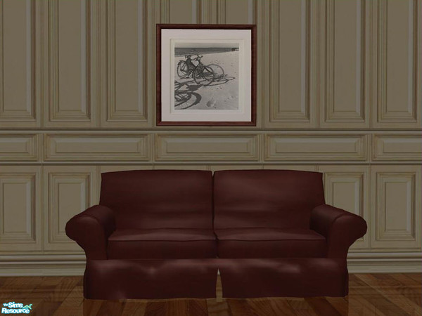 Sims 2 — PB Entry - Recolors  - Loveseat drkred by ShinoKCR — 