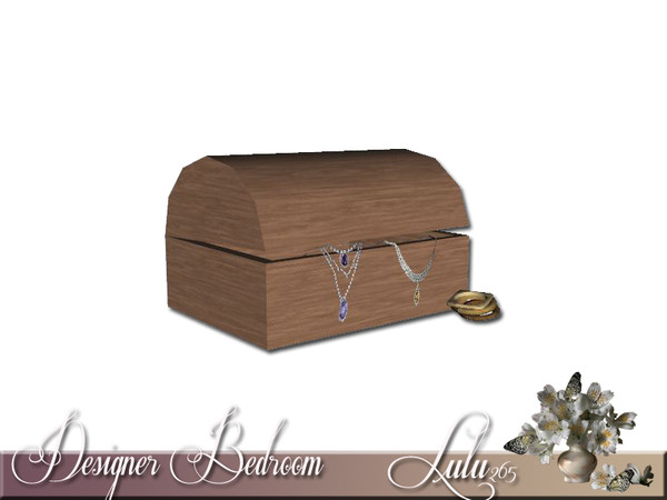 Sims 3 — Designer Bedroom Box Decor by Lulu265 — Part of the Designer Bedroom Set Fully CAStable Made by Lulu265 for TSR.