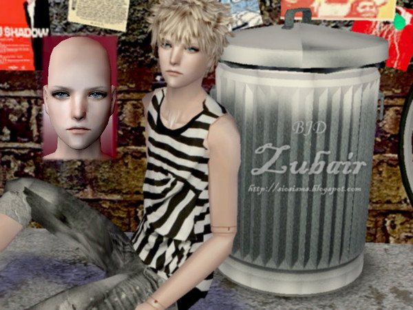 Sims 2 — [SioSims]BJD Boy - Zubair by snow855202 — Hair is not included!!!! You can see more pictures in my blog.