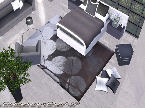 Sims 3 — Contemporary Carpet 49 by Pralinesims — By Pralinesims