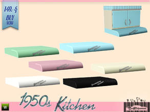 Sims 3 — 1950s Kitchen Hood by BuffSumm — ***Works as Firealarm*** Let your Sim rock the 50ies! Teengirls in Petticoat,