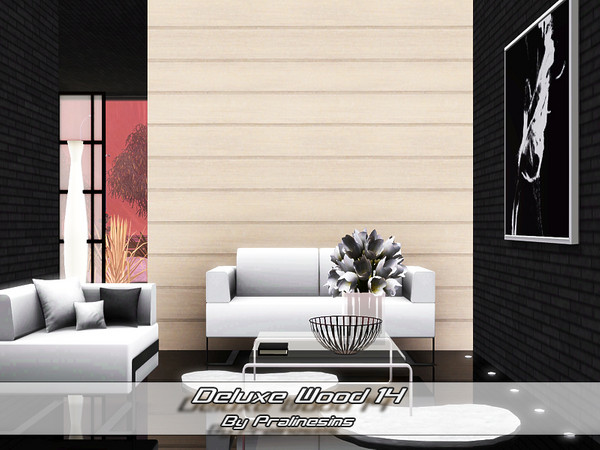 Sims 3 — Deluxe Wood 14 by Pralinesims — By Pralinesims for TSR: Wood Category