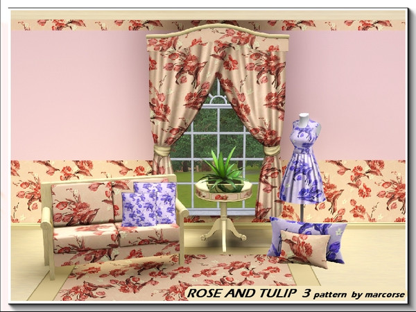 Sims 3 — Rose and Tulip 3_marcorse by marcorse — A third variation in the rose and tulip set.