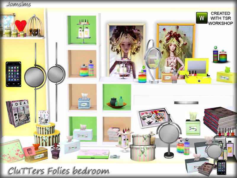 Tsr Sims 4 Bedroom Clutter