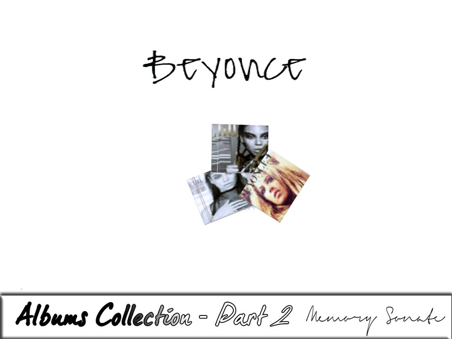 The Sims Resource | Beyonce Albums - Memory Sonate