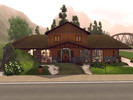 Sims 3 — Quite Quaint Medieval Fantasy Home by maevean2 — This 40x40 rustic little home includes 1 master bedroom, a