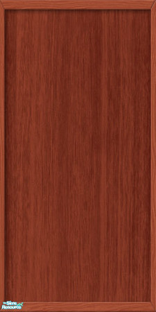 Sims 2 — Studio K Wood 05 - Burnt Sienna by StudioKhagerks — 36 colors. Can be found under Paneling and can be purchased
