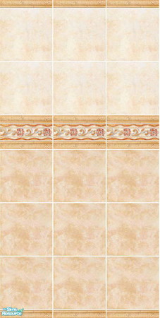 Sims 2 — Miele - wall 1 by Mekhi — Tiled wall for your bathroom or kitchen, enjoy!