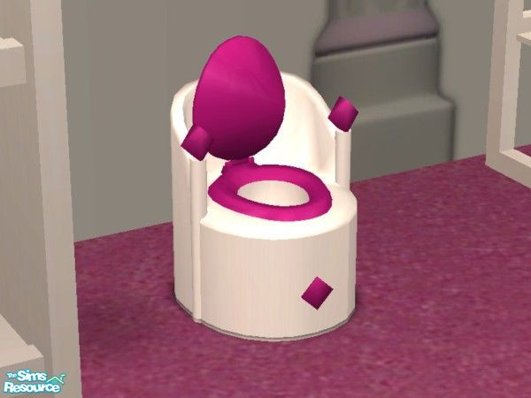 Sims 2 — Royal Jewels Nursery - Potty Throne by EarthGoddess54 — Part of the Royal Jewels Nursery set. Enjoy!
