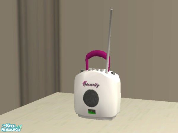 Sims 2 — Royal Jewels Nursery - Baby Monitor by EarthGoddess54 — Keep an ear on your little ones with this brand new baby