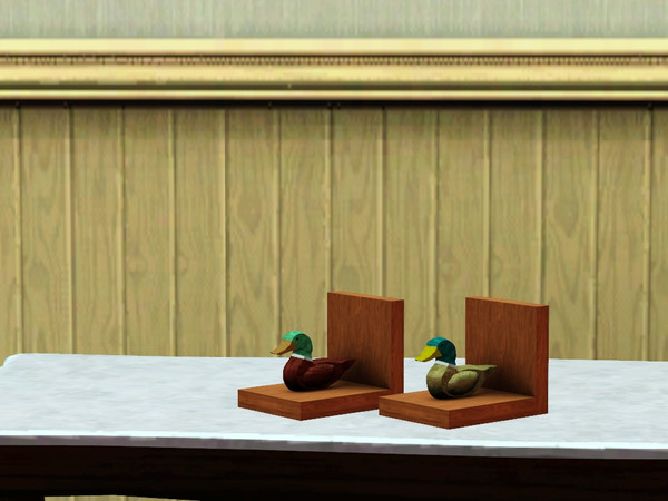 Sims 3 — Huntering Bookends  by Rennara — Miscellaneous Decor - bookends - Huntering