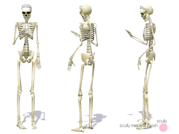 Sims 3 — Scully Mrs Wall Mesh by DOT — Scully Mrs Wall Mesh by DOT of The Sims Resource