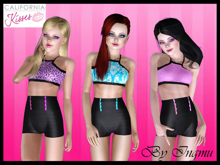 Sims 3 - California Kisses set by ingmu2 - The best dancewear in the World