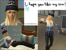 Sims 2 — Cara Delevingne by SlviaMonteiro — 