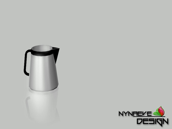 Sims 3 — Steam Pitcher  - Decorative Barista Tools by NynaeveDesign — Show off your skill as a barista and impress your