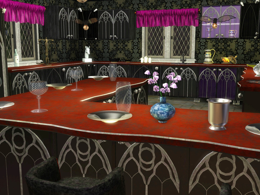 The Sims Resource - Gothic Kitchen