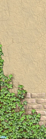 Sims 2 — Themis Sand Brick #5 by estatica — Part of a set, this exterior wall is recommended by the Garden Club for its