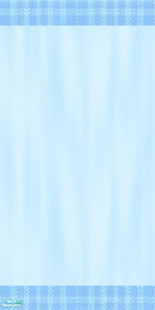 Sims 2 — Tickled Blue Bedroom - Wallpaper 2 by Alyosha — A Bedroom set recolor. This time, for your peaceful little boys.