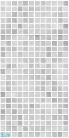 Sims 2 — Silver Grey Mosaic Wall #1 by Hanefcik — Do you want to give Your Sims' bathrooms a unique yet modern look? Buy