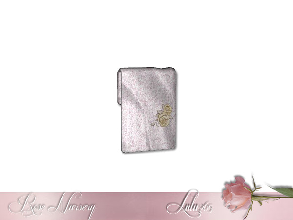 Sims 3 — Rose Nursery Decor Blanket by Lulu265 — Part of the Rose Nursery Set Fully CAStable Made by Lulu265 for TSR.