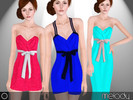 Sims 3 — Melody Set by c0_0kie — A set of 3 dresses. Please view the pictures for more details. 2 channels