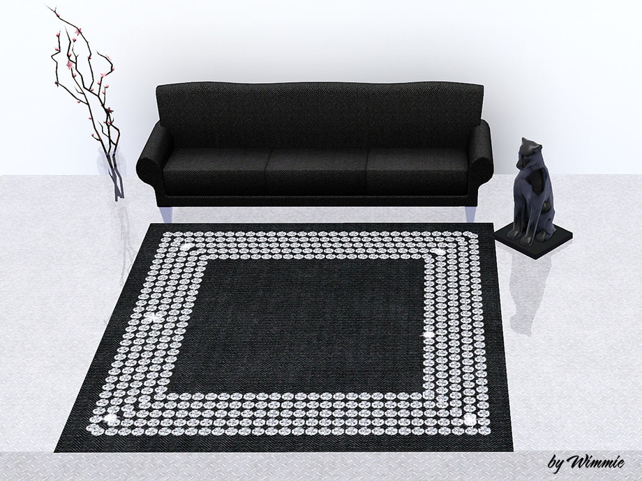Sims 4 Diamond Rug The Sims Resource | Rug Diamonds Square