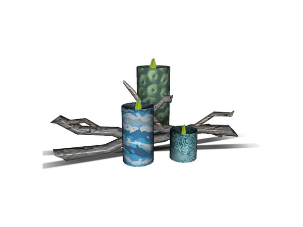 Sims 3 — Seaside Livingroom Fireplace Decor by wolfspryte — part of the Seaside Livingroom Collection by wolfspryte for