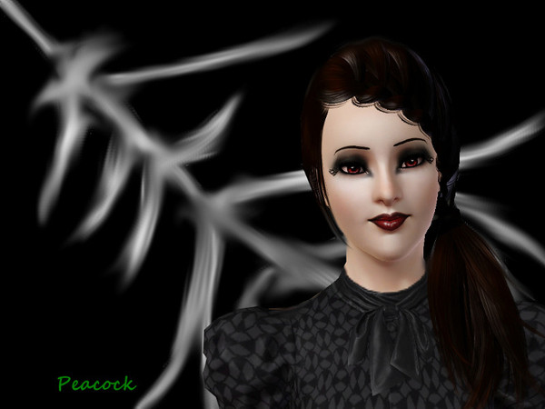 Sims 3 — Fantasy eyeliner Peacock_T.D. by Sylvanes2 — Another sweat fantasy eyeliner for your sims, from teen to elder,