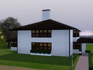 Sims 3 — Wright's Fireproof House by Sir_Thopas — "A Fireproof House for $5000" was the name of Frank