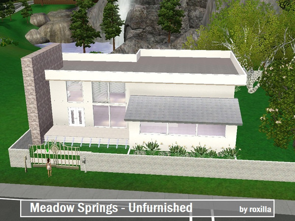 Sims 3 — Meadow Springs by Roxilla2 — Elegant home situated in the heart of Hidden Springs, partly furnished and ready to