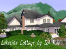 Sims 3 — Lakeside Cottage by Sol_Rae — This large cottage has 4 bedrooms, 2 bathrooms, study and large kitchen/dining