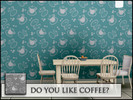 Sims 3 — Do you like coffee? by mix_666 — Do you like coffee? A new pattern for your sims :D Two recolorable channels,