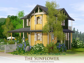 Sims 3 — The Sunflower by Lhonna — The Sunflower is one of my older works, but I find it last days and decided to submit,