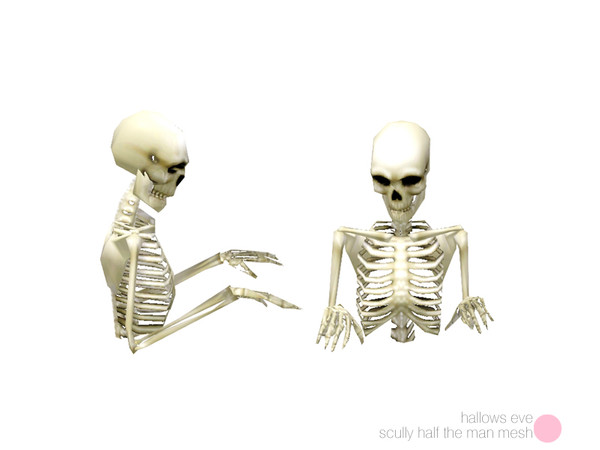 Sims 3 — Scully Half The Man Mesh by DOT — Scully Half The Man Mesh by DOT of The Sims Resource