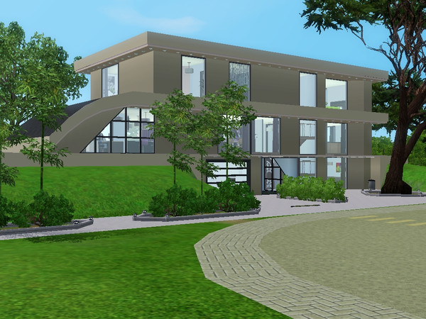Sims 3 — Bellami by Me_And_You2 — Bellami has three floors, a kitchen, a living room, two bedrooms and three bathrooms.