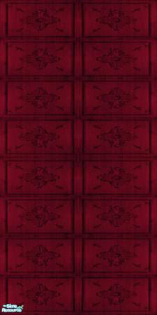 Sims 2 — Wall - Burgundy by Sheera — Part of my Wood Walls and Floors Set, Hope you'll like it. Enjoy!