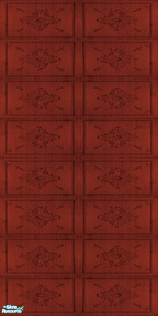 Sims 2 — Wall - Maroon by Sheera — Part of my Wood Walls and Floors Set, Hope you'll like it. Enjoy!