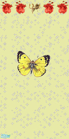 Sims 2 — Butterfly wall by milla184 — Nice butterfly :)